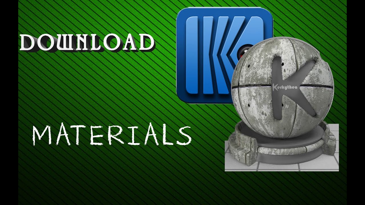 Kerkythea Materials Pack